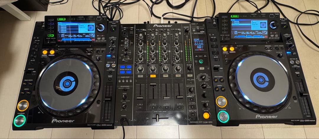コダック173 CDJ-2000NXS 2台+ DJM-850セット