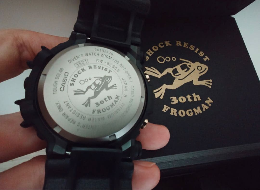 サ*ナ様 カシオ　GSHOCK フロッグマン　30周年記念　dw-8200b-9