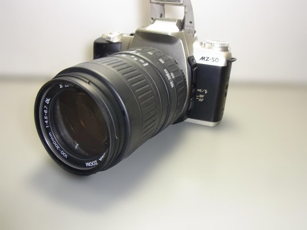 091 PENTAX MZ-50 一眼レフカメラ SIGMAレンズ付き送料込み