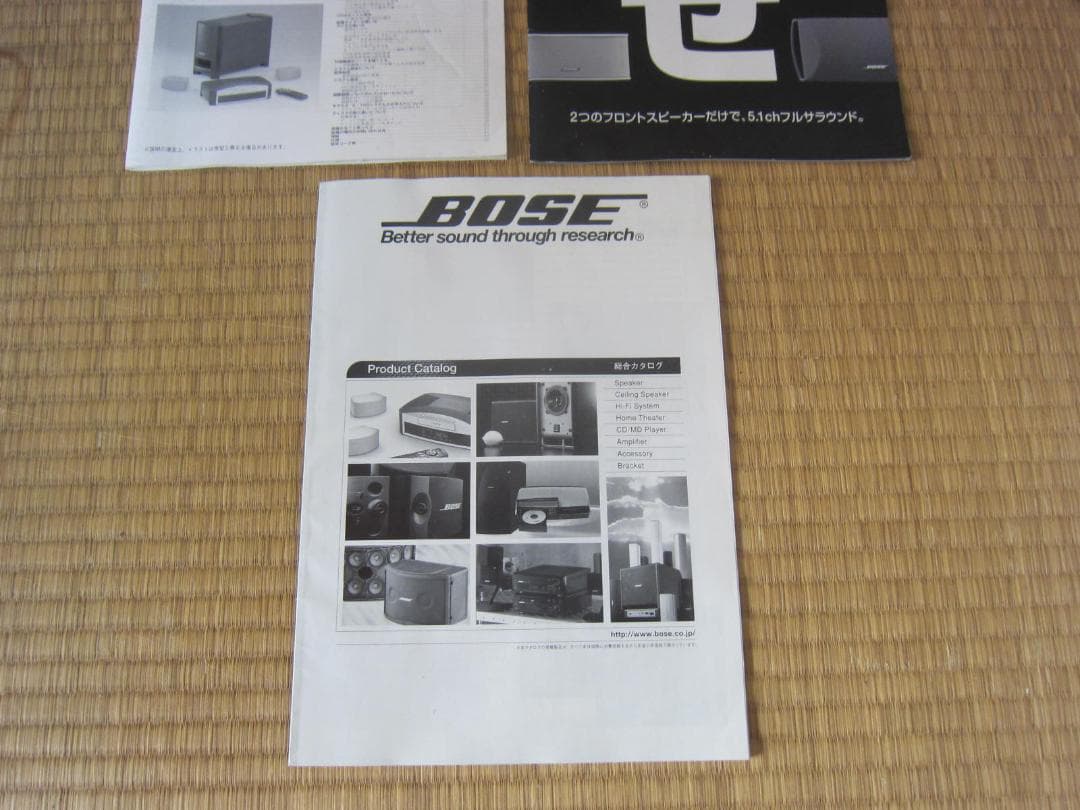 その他 BOSE 321 GS DVD  theater system