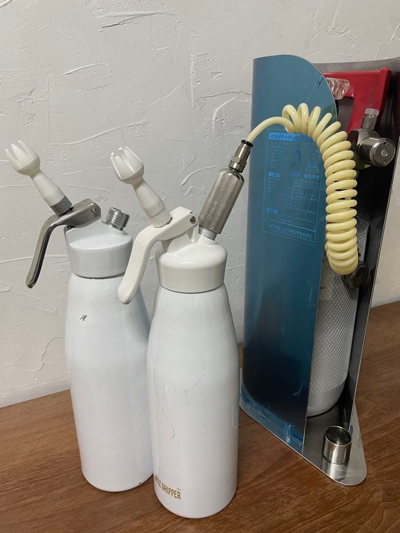 【2本】 LAPAZ WHIPPER ホイップディスペンサー 1200ml