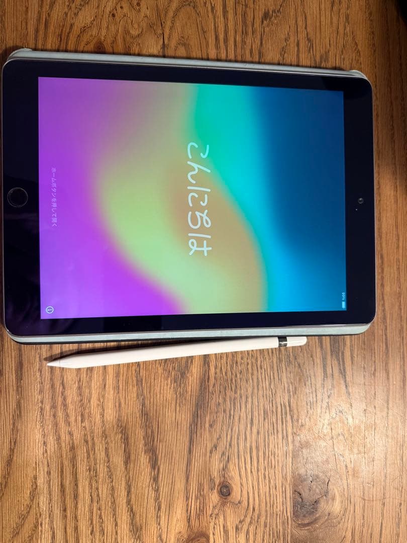 シルバー iPad 本体 Apple Pencil付き　第6世代　128gb