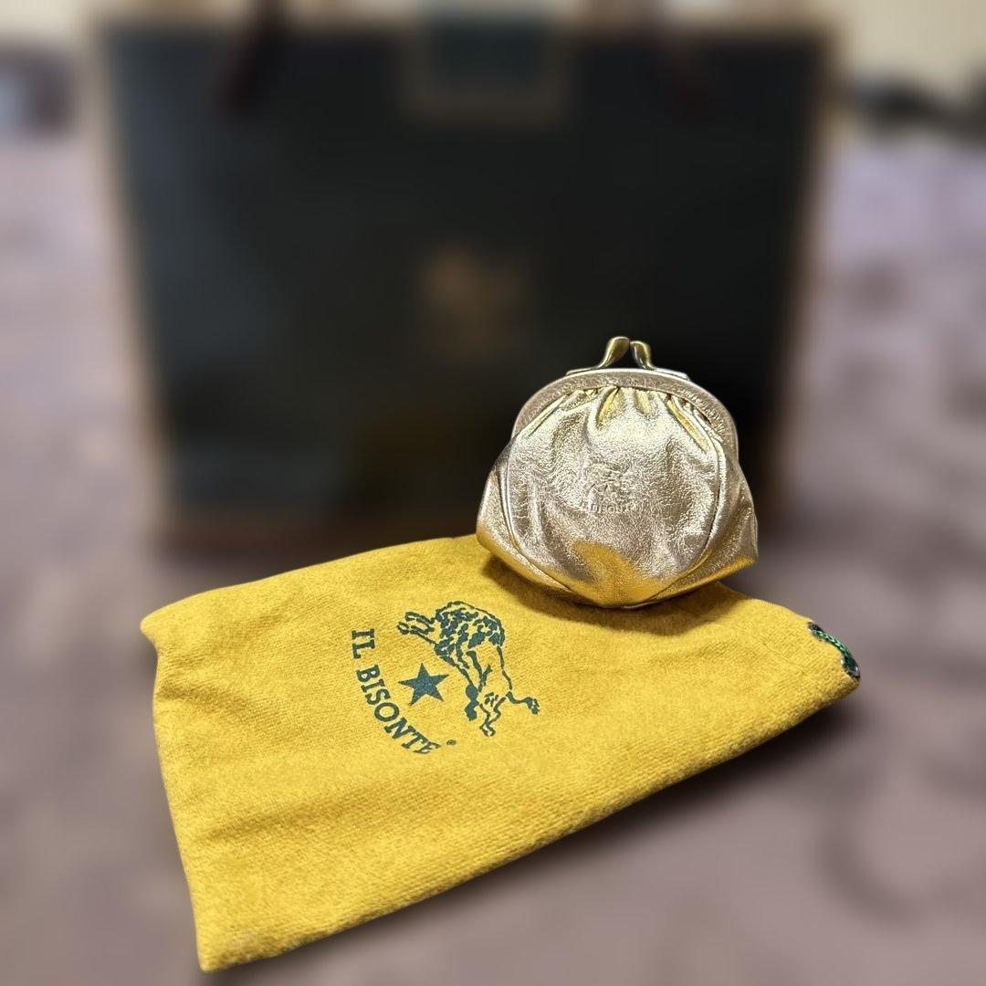 IL BISONTE イルビゾンテ ケース ゴールド