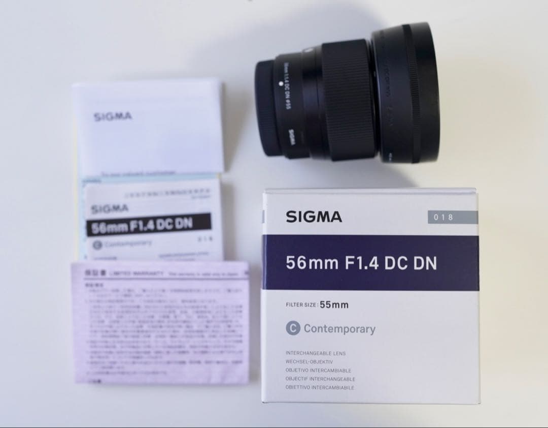 SIGMA 56mm F1.4 DC DN 富士フイルムXマウント