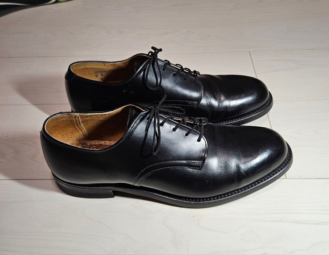 【極美品】80's US NAVY Service Shoes サービスシューズ