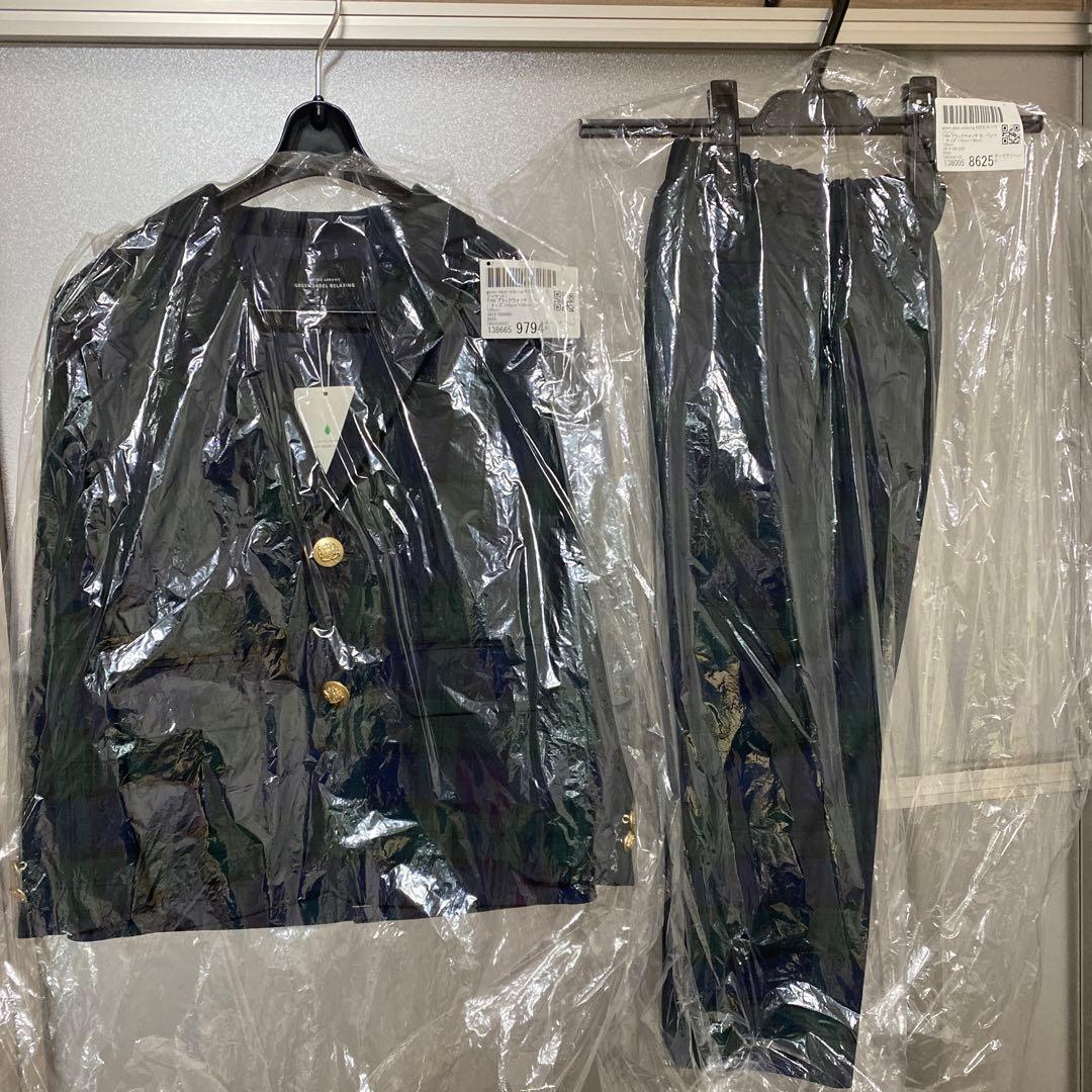 新品未使用　グリーンレーベルリラクシング　スーツセット120センチ