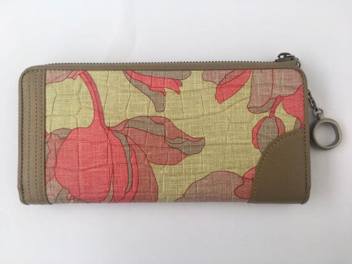 1日のみ使用　ハヤシ　ヒロコ　長財布 ファスナー式 ZEFFIRO