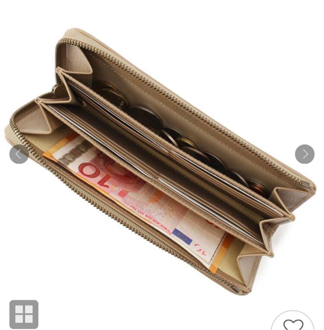 1日のみ使用　ハヤシ　ヒロコ　長財布 ファスナー式 ZEFFIRO