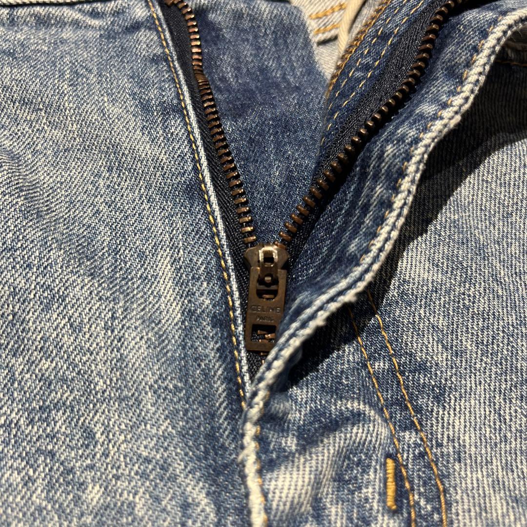 希少　エディ期 CELINE デニムパンツ 28 ダメージ加工 AU64