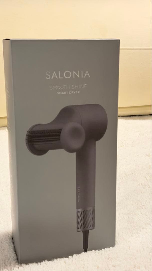 SALONIA SMOOTH SHINE スマートドライヤー グレー
