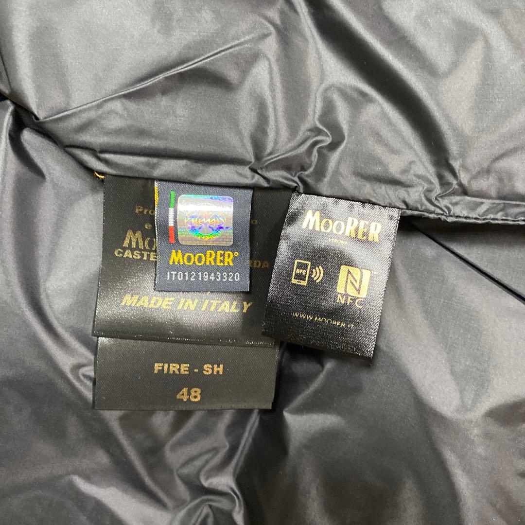 新品未使用　限定カラー　激レア　ムーレー　Moorer ハニーダウンベスト 48