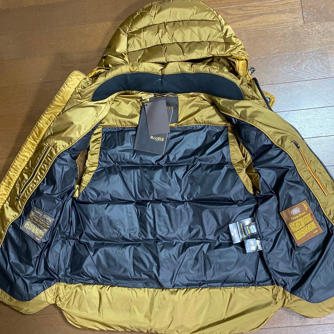 新品未使用　限定カラー　激レア　ムーレー　Moorer ハニーダウンベスト 48