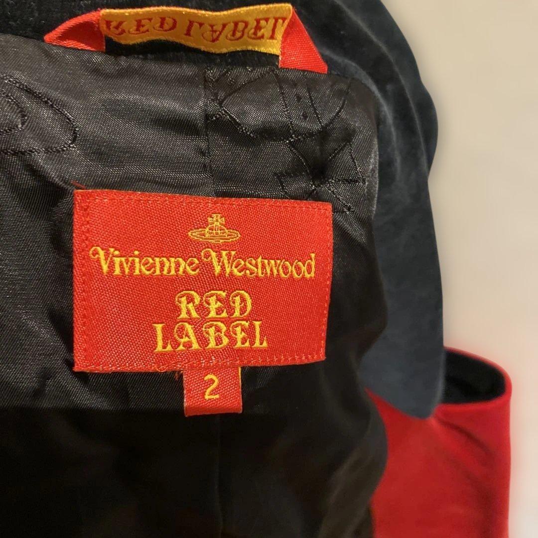 Vivienne Westwood RED LABEL ラブジャケットベロア赤黒
