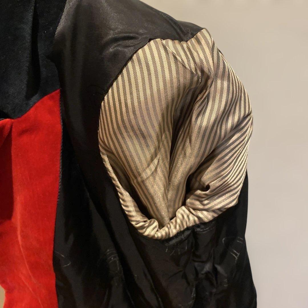 Vivienne Westwood RED LABEL ラブジャケットベロア赤黒