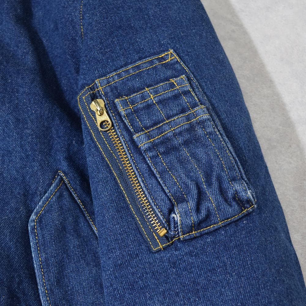 90s 金子功 ピンクハウス PINK HOUSE ゼッケン付き デニムブルゾン