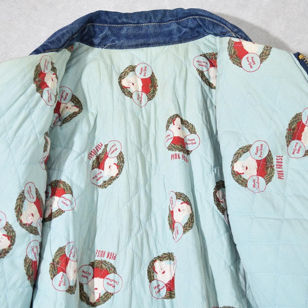 90s 金子功 ピンクハウス PINK HOUSE ゼッケン付き デニムブルゾン