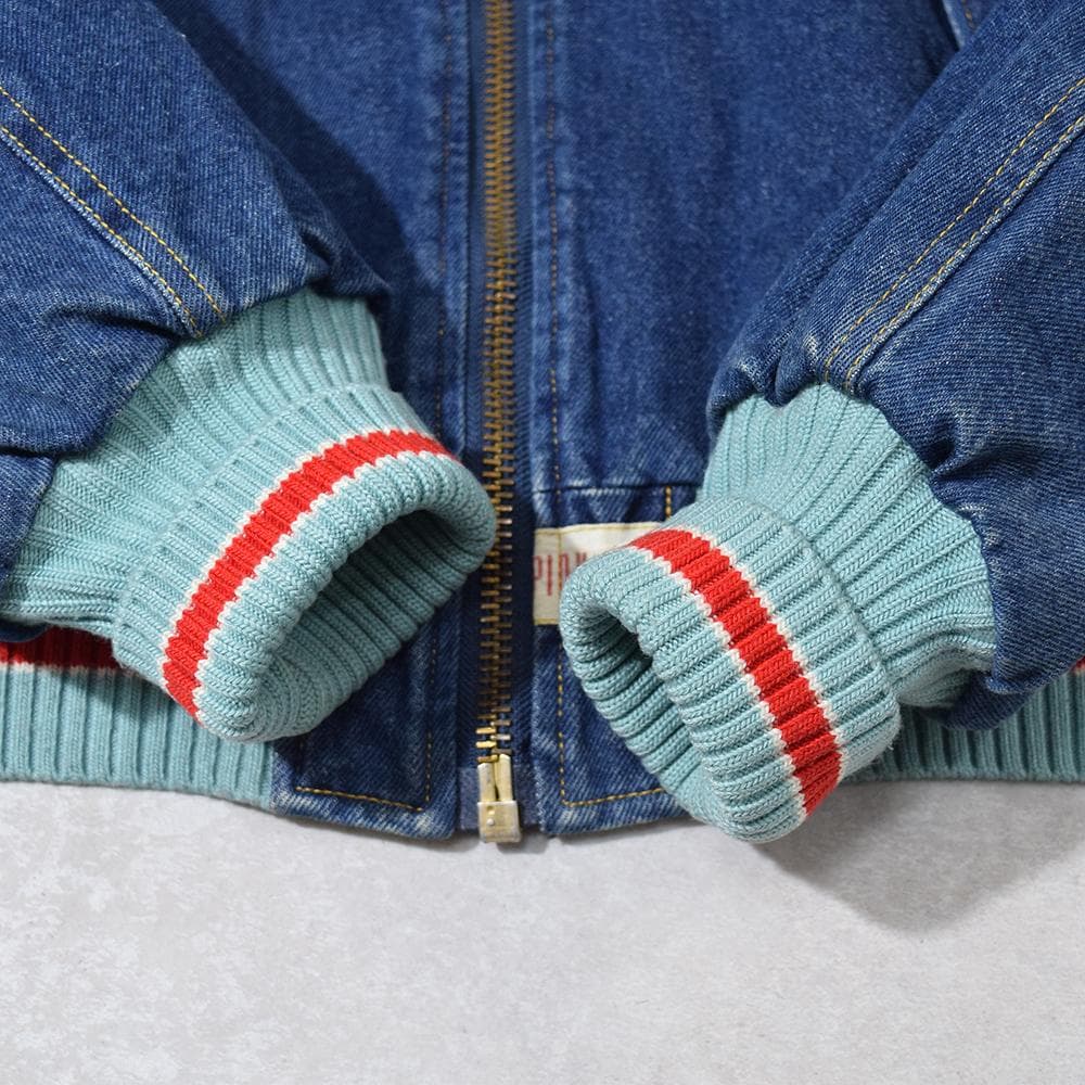 90s 金子功 ピンクハウス PINK HOUSE ゼッケン付き デニムブルゾン