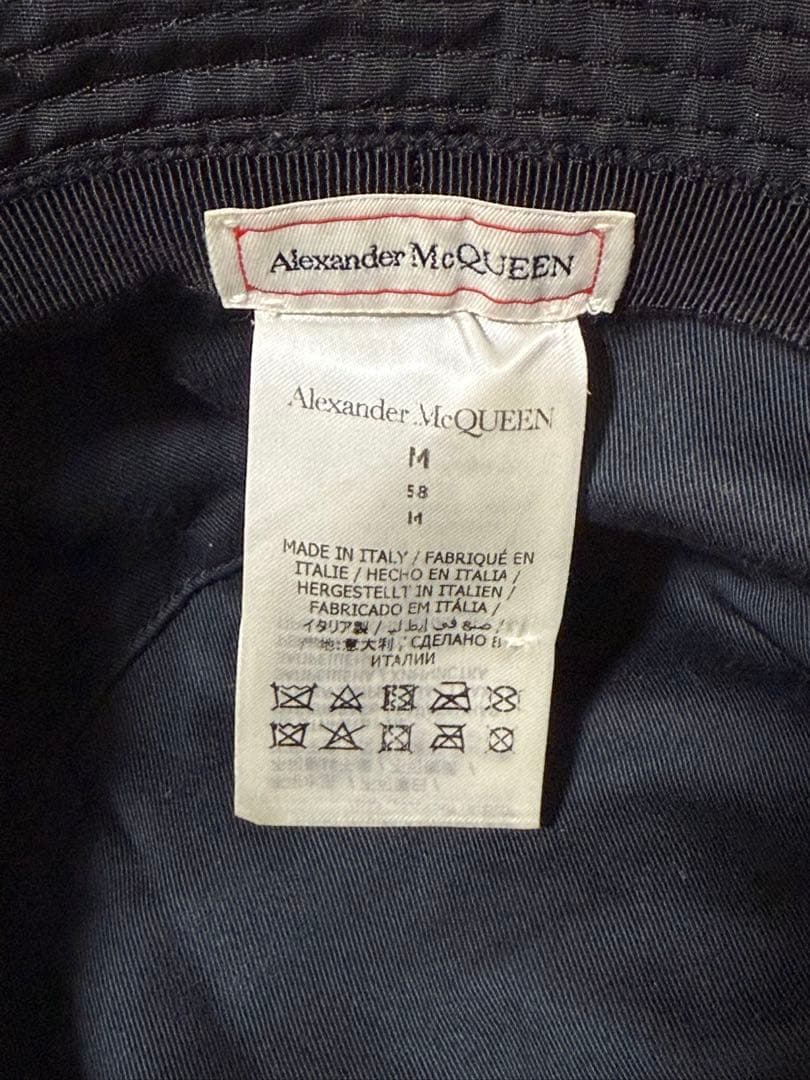 【最終値下げ】アレキサンダーマックイーン バケットハット