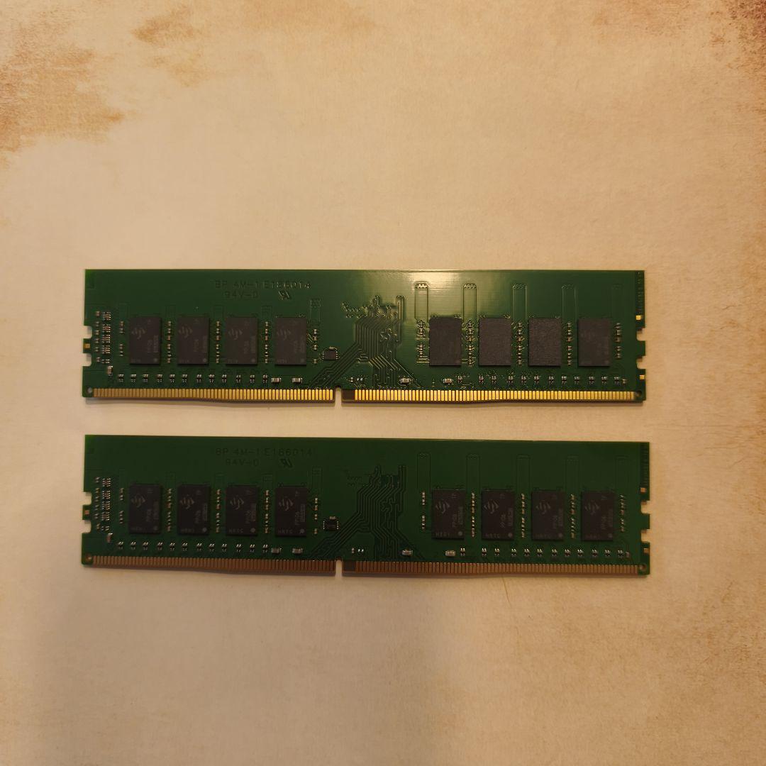 値下げ DDR4 3200 16GB (8GB x 2) メモリー ドスパラ