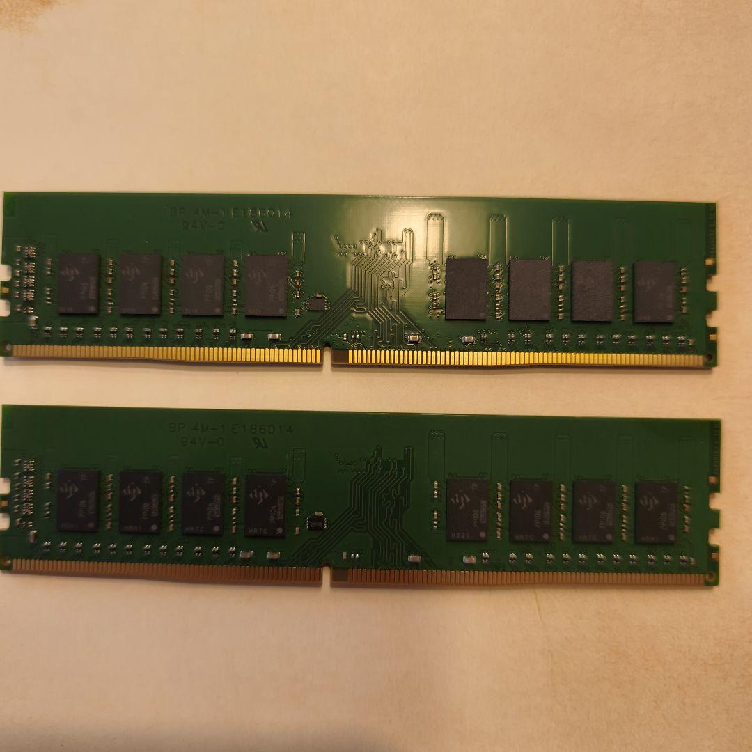 値下げ DDR4 3200 16GB (8GB x 2) メモリー ドスパラ