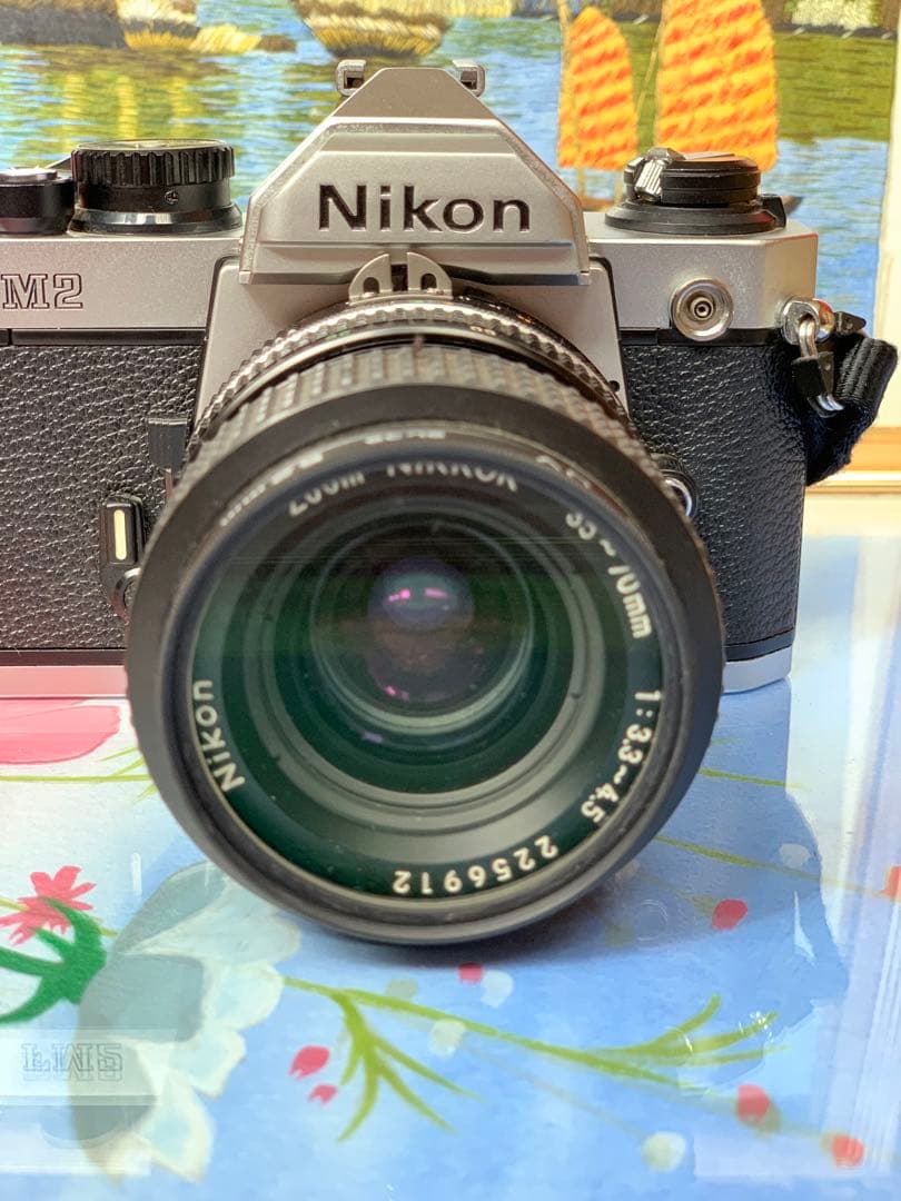 ニコン FM2 シルバー 70mm 単焦点レンズ