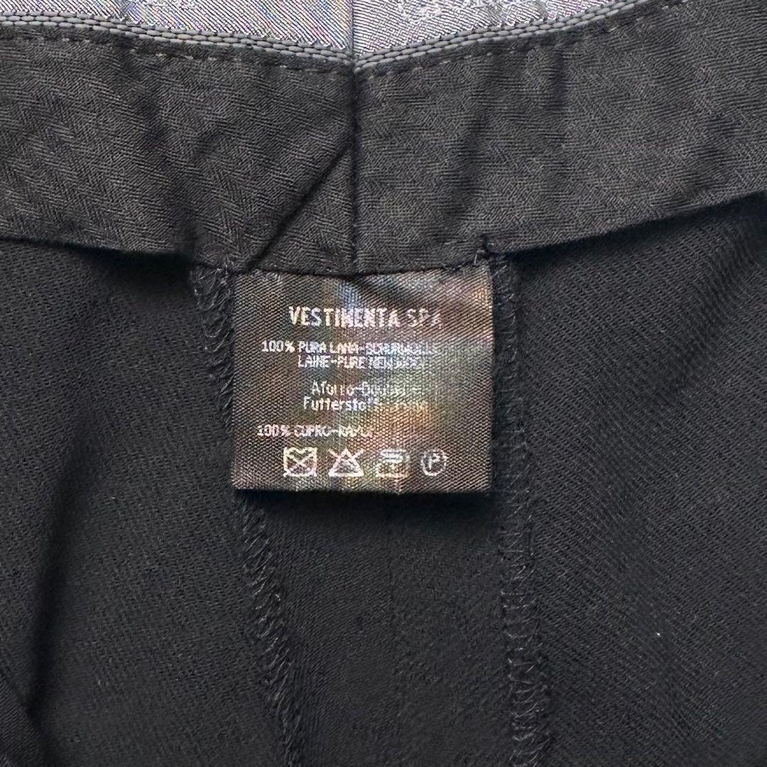 未使用級 ジョージオアルマーニ セットアップ 黒 総裏 大きいサイズ 50