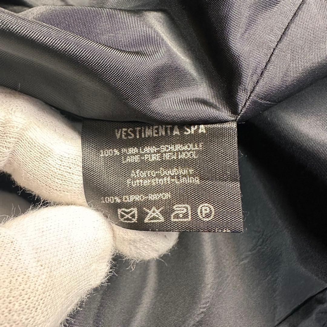 未使用級 ジョージオアルマーニ セットアップ 黒 総裏 大きいサイズ 50