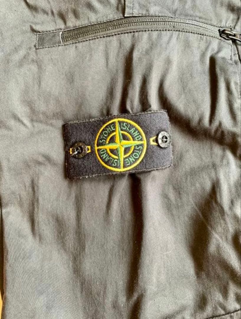 STONE  ブラック カーゴパンツ W31