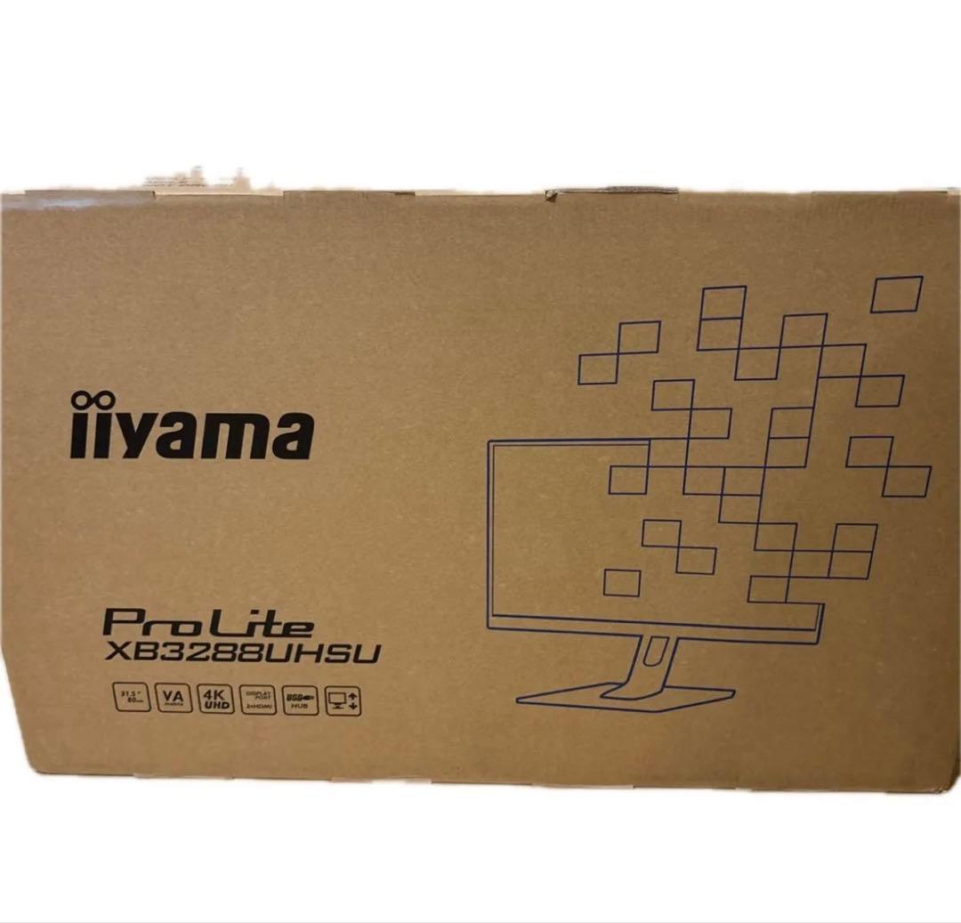 美品　4Ｋ31.5インチ　Iiyama 液晶ディスプレイ XB3288UHSU