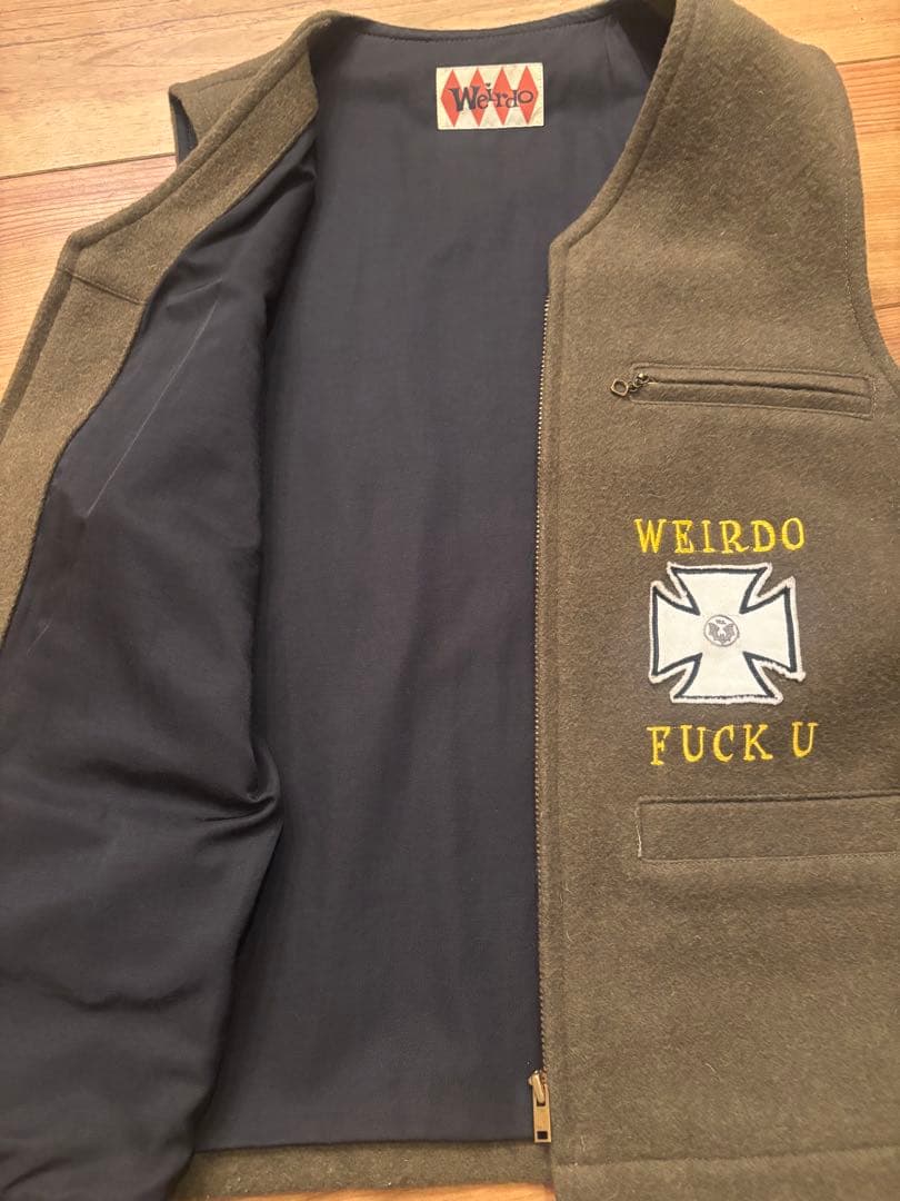 S*様 weirdoウィアード　ウールベスト
