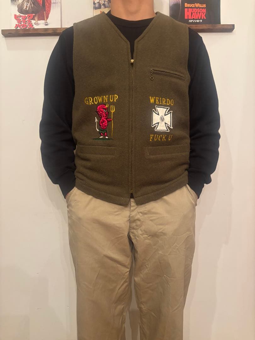 S*様 weirdoウィアード　ウールベスト