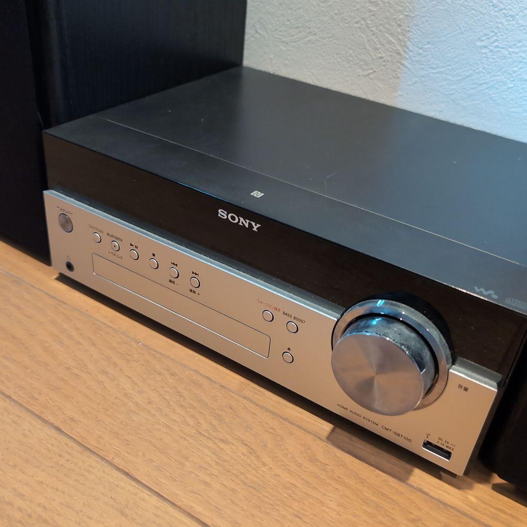 SONY HCD-SBT100 CD Bluetooth ラジオ ミニコンポ