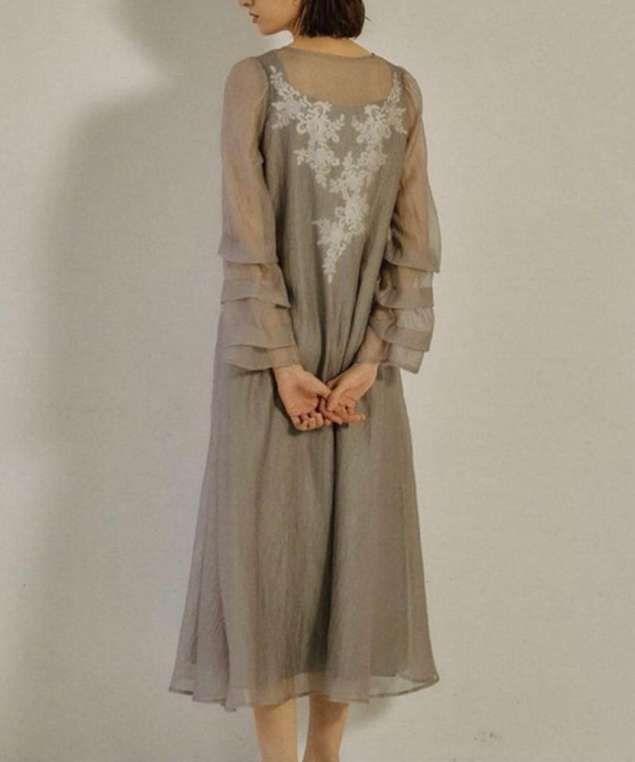 ＊美品＊ le'rure シアーaラインワンピース