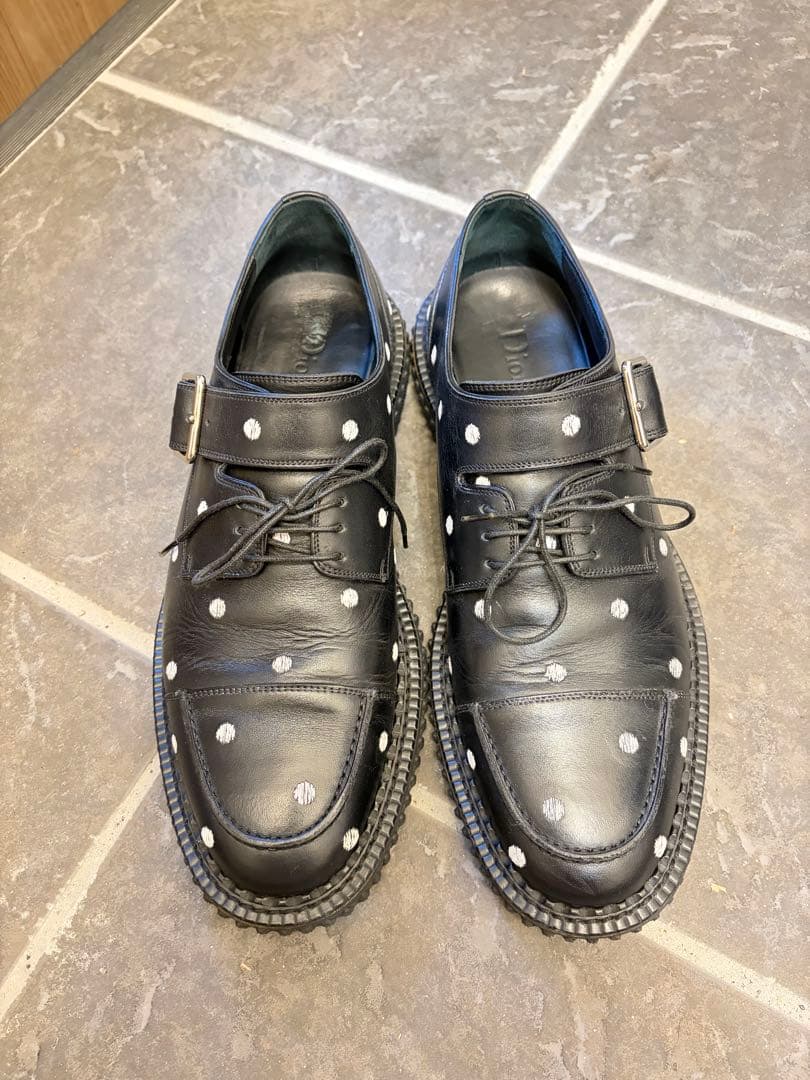 最終値下げ　Dior HOMME ディオールオム 14AW ドット総柄刺繍 42