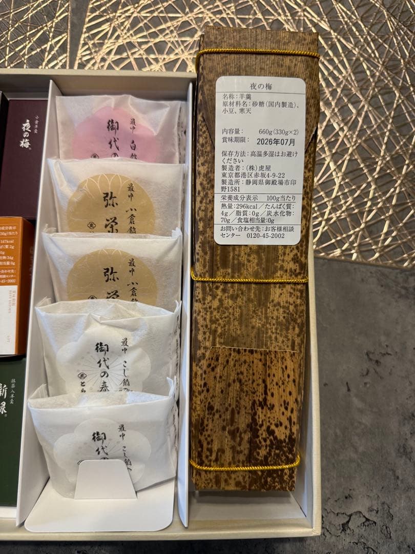 虎屋　羊羹詰合せ 7号