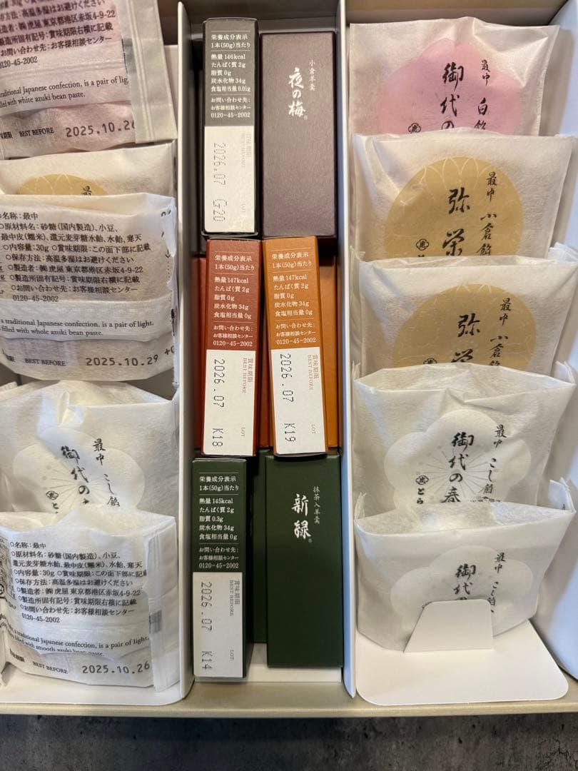 虎屋　羊羹詰合せ 7号