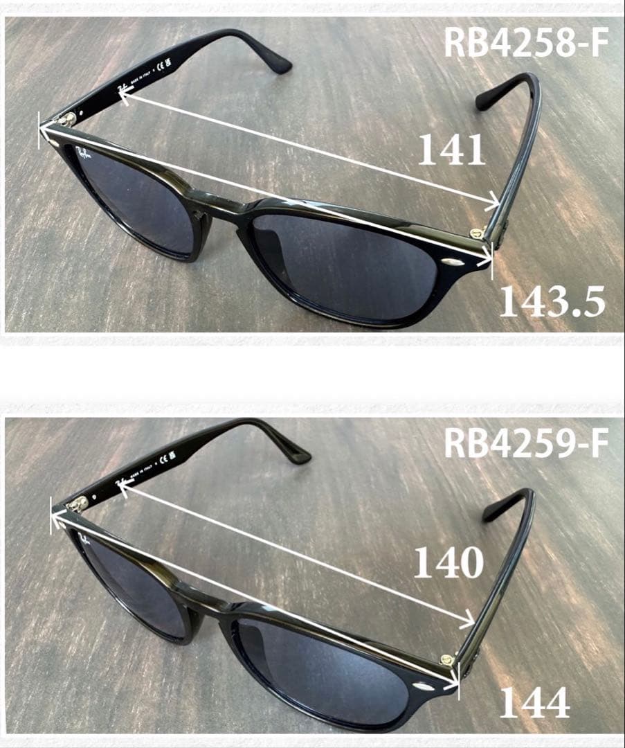 ★大人気モデル★RB4258-F 601/19 ★啓之輔さん着用★RayBan★