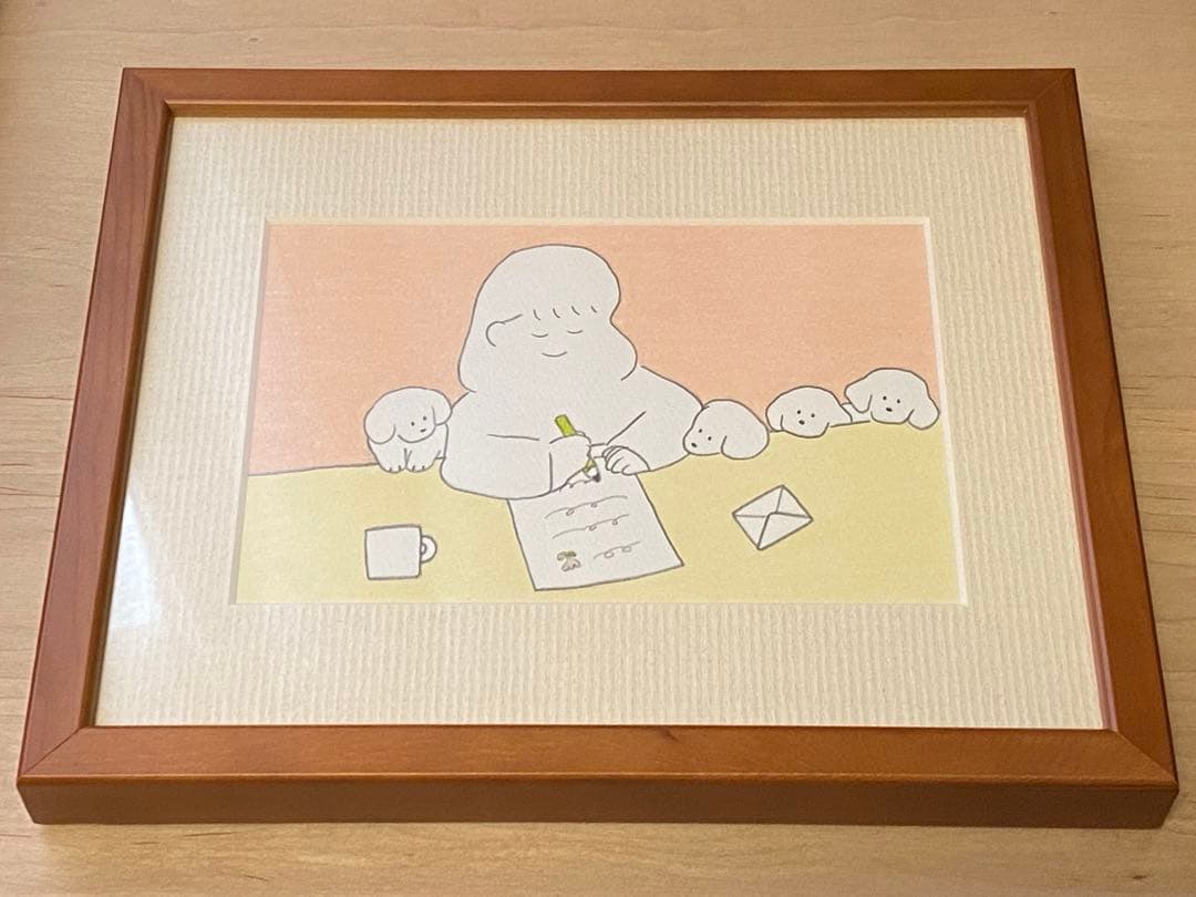てらおかなつみ　原画　犬　いぬ