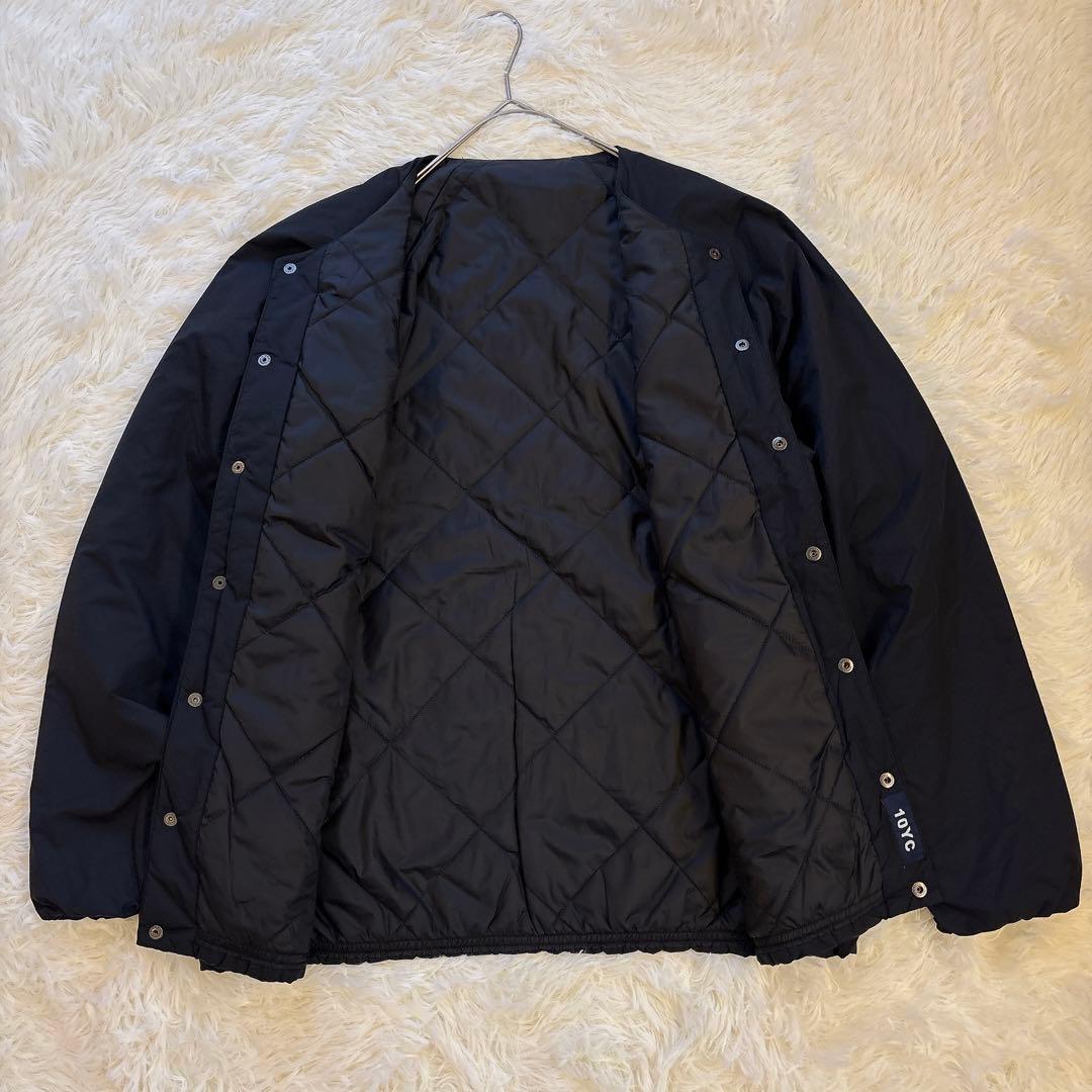 【美品】10YC ユーティリティジャケット　ノーカラー　ユニセックス　2XL 黒