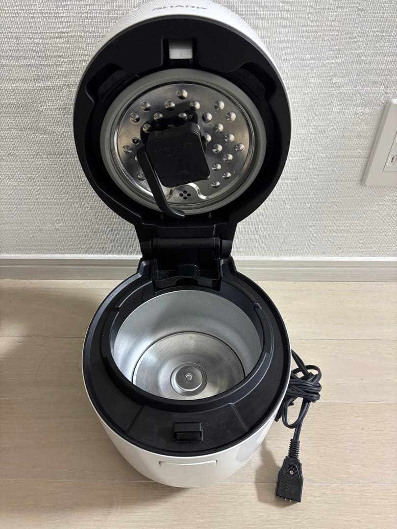 SHARP HEALSIO 炊飯器 NN-HW10G-W