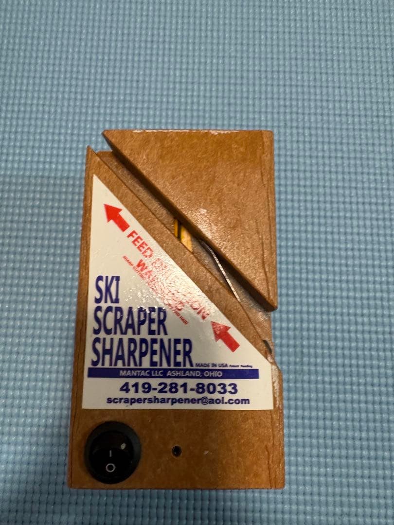 スキー スクレイパーシャープナー