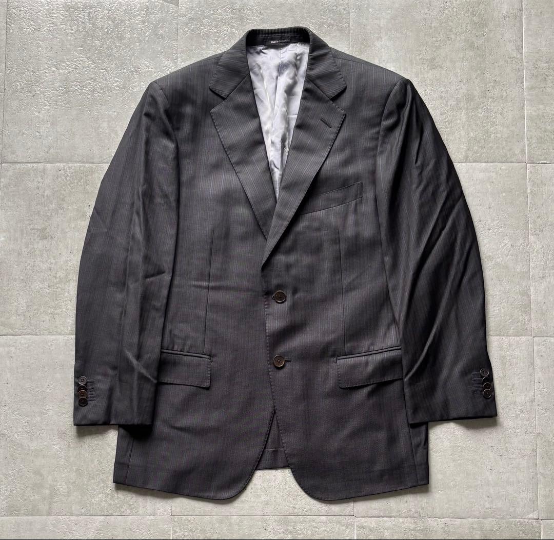 Ermenegildo Zegna シングル2Bスーツ　48 シルク　スイス製