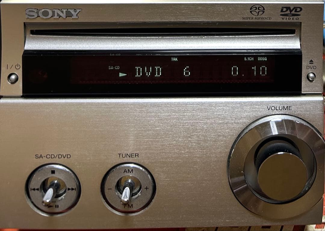 SONY CD、SACD、DVD HCD-SE9 CMT-SE9 リモコンつき