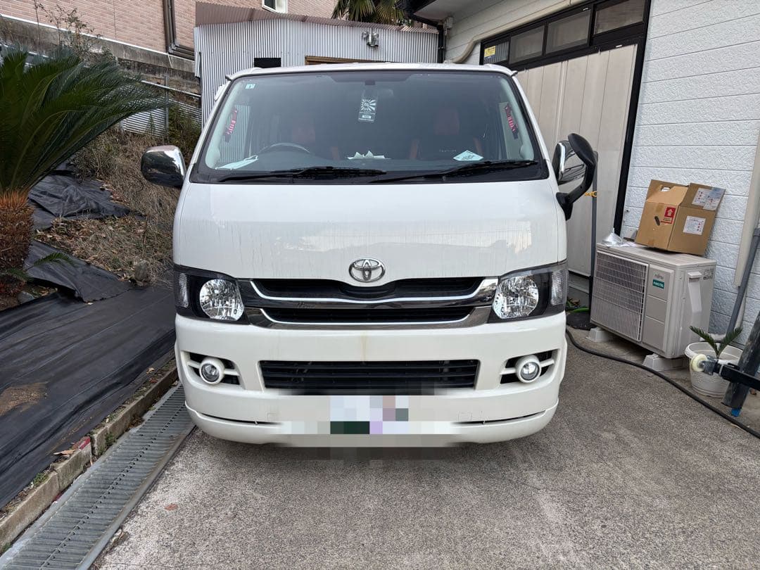 【引き取り限定】ハイエース ナロー スチール製バッドフェイス カラー058