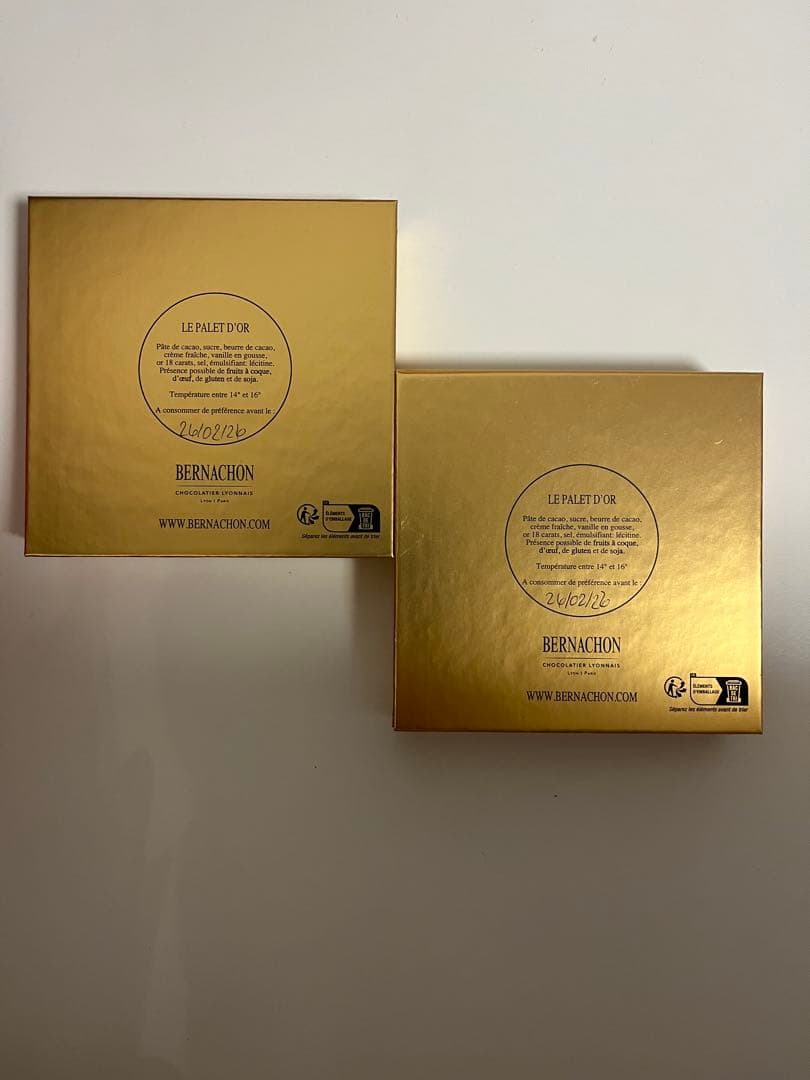 【BERNACHON // ベルナシオン　パレ・ドール2箱】