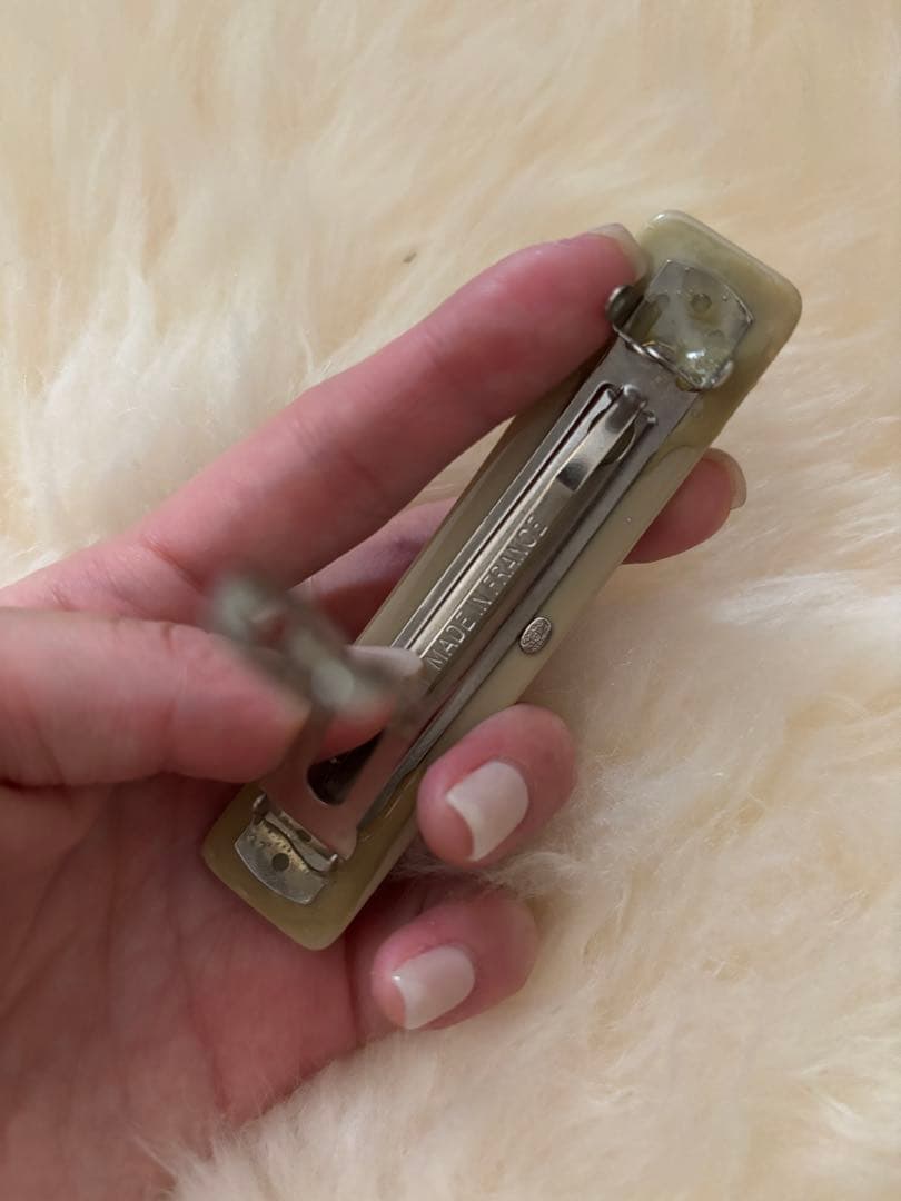 Vintage old CHANEL バレッタ