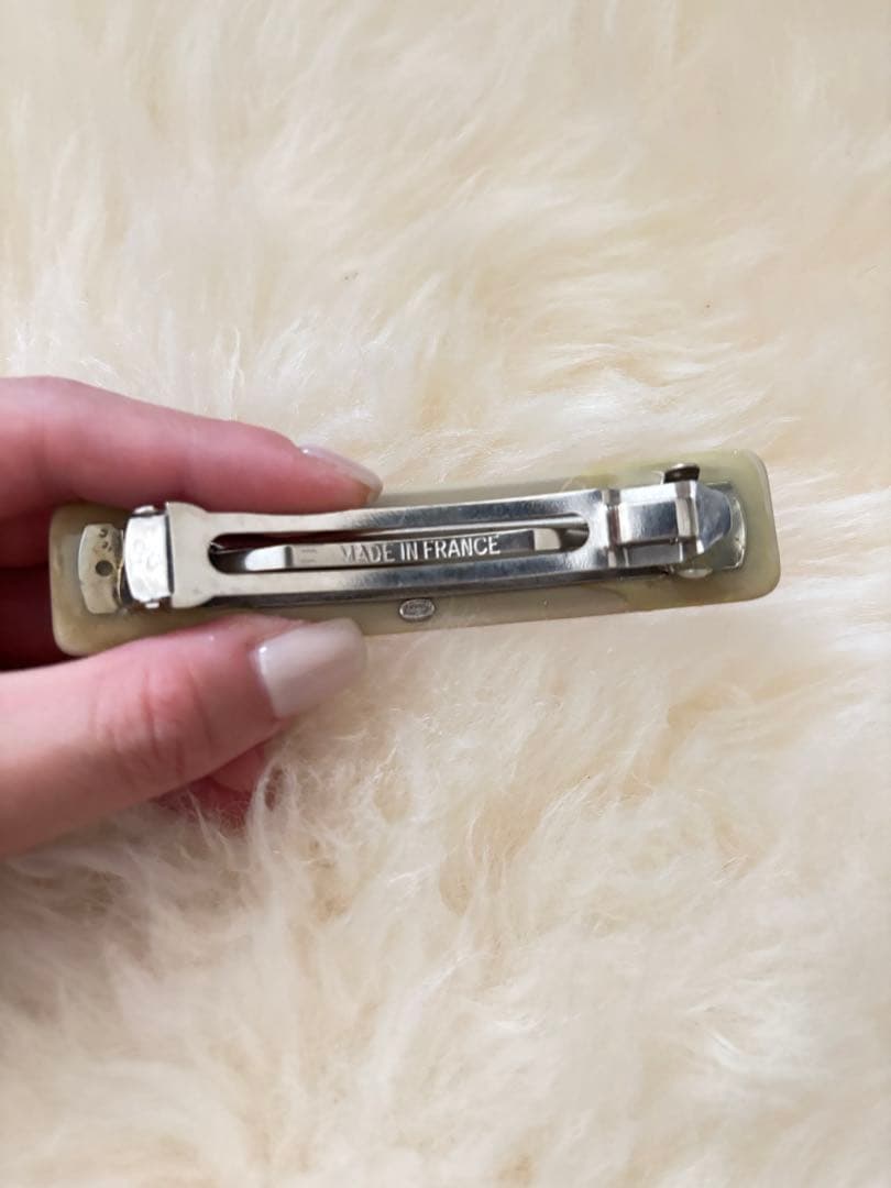 Vintage old CHANEL バレッタ