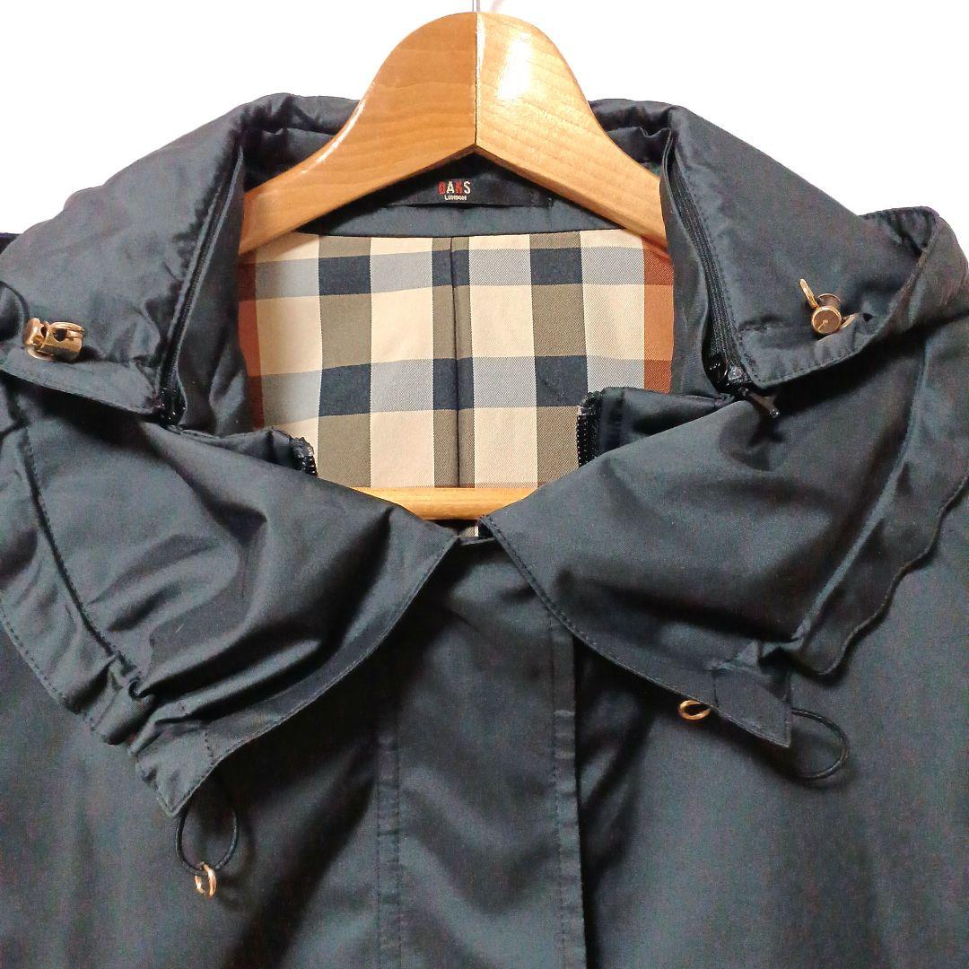 DAKS　4wayインナーキルティングベスト　ナイロンジャケット　ダークネイビー