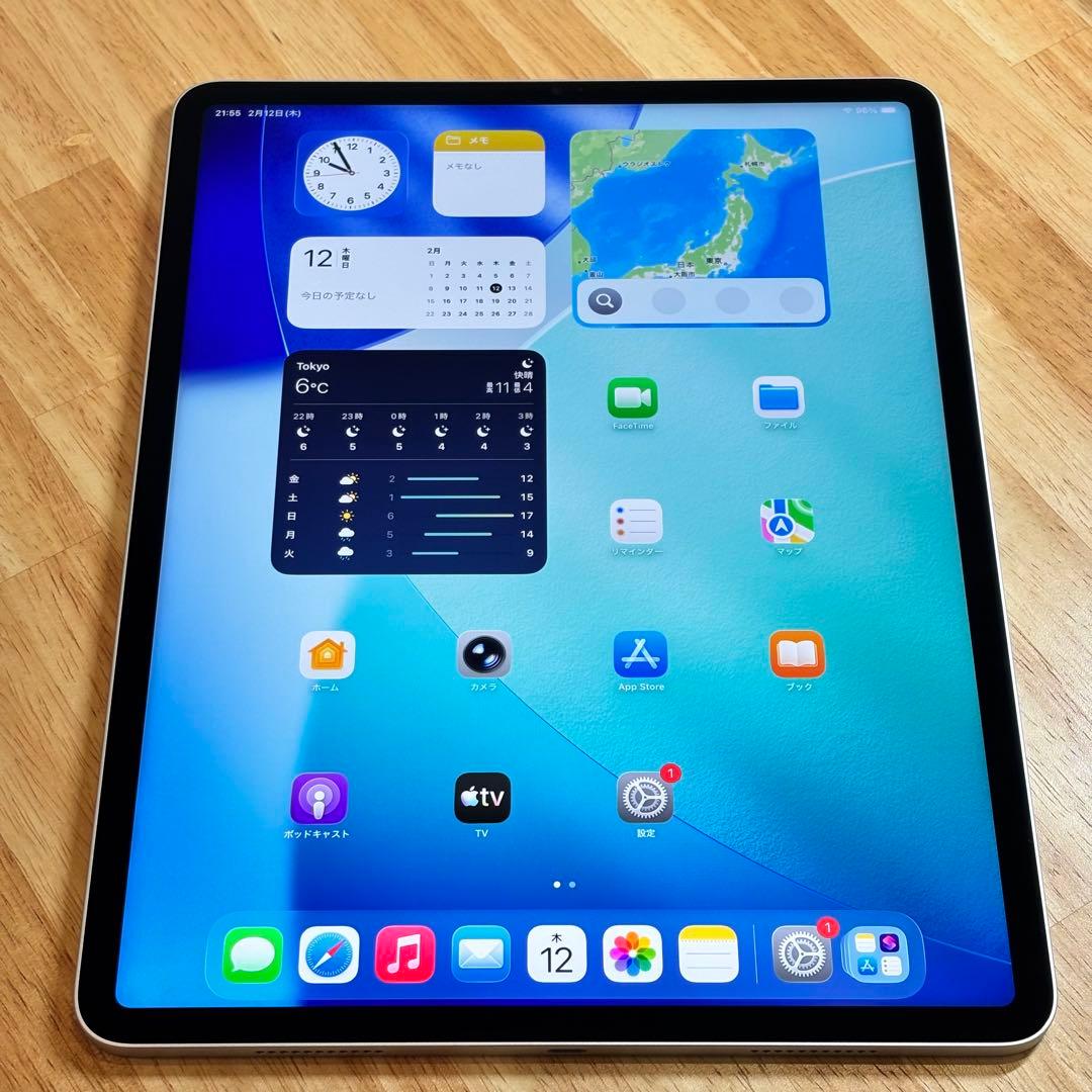 美品　iPad Pro 12.9インチ 第5世代　256GB Wi-Fiモデル