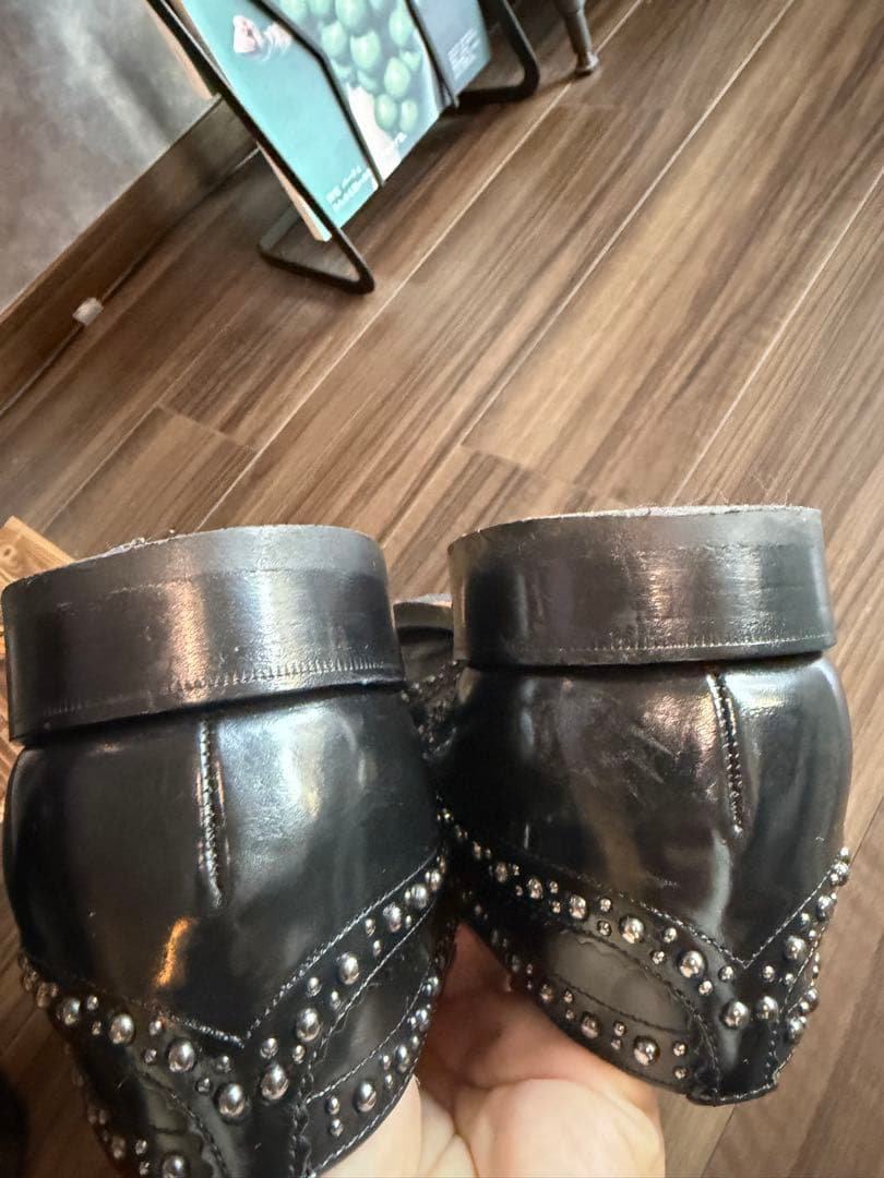 CHURCH'S バーウッド スタッズ ウィングチップ シューズ